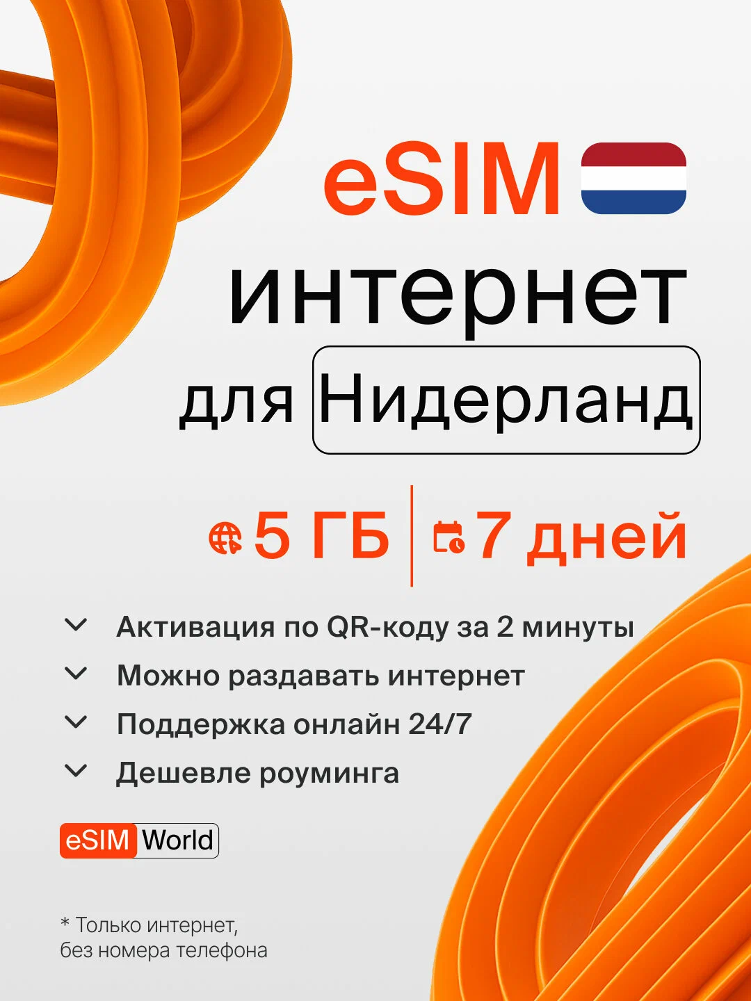eSIM Global — 5 ГБ / 30 дней