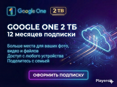 Облако 2 ТБ — 12 месяцев